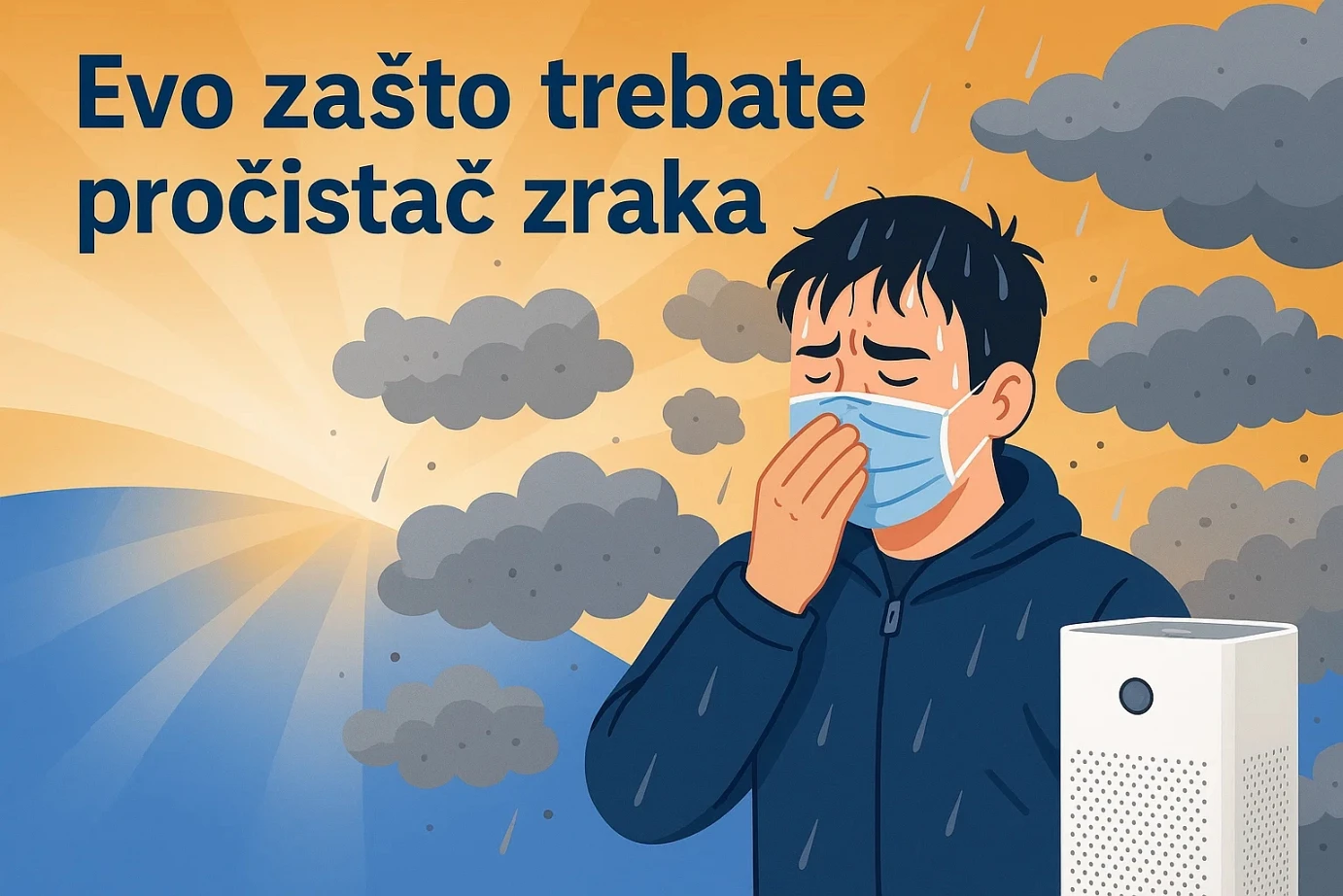 Evo zašto trebate pročistač zraka