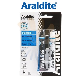 Araldite Standard Epoxy dvokomponentno ljepilo / 2 x 15 ml