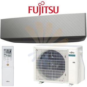 Fujitsu Design Inverter ASEG09KETF-B + AOEG09KETA tamno sivi split klima uređaj