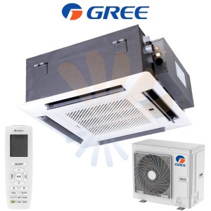 Gree U-Match GUD71T/A-T + GUD71W/NhA-T četverosmjerno kazetni klima uređaj