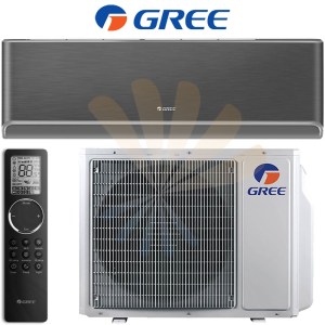Gree Airy GWH09AVCXB-K6DNA1B/I + GWH09AVCXB-K6DNA1B/O crni zidni split klima uređaj