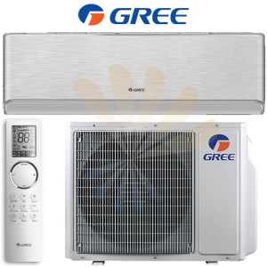 Gree Airy GWH09AVCXB-K6DNA1B/I + GWH09AVCXB-K6DNA1B/O srebrni zidni split klima uređaj