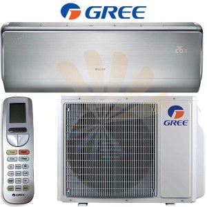 Gree U-Crown GWH18UC-K6DNA4A/I + GWH18UC-K6DNA4A/O srebrni zidni split klima uređaj