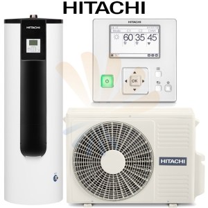 Hitachi Yutampo TAW-270RHC + RAW-35RHC + PC-ARFTE PTV dizalica topline / 270 l