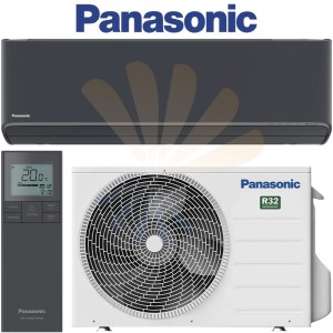 Panasonic Etherea CS-XZ25ZKEW-H + CU-Z25ZKE grafitno sivi zidni split klima uređaj