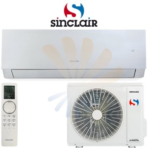 Sinclair Marvin SIH-09BIMS + SOH-09BIM zidni split klima uređaj srebrne boje