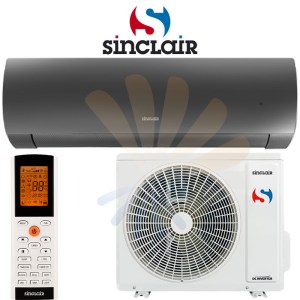 Sinclair Terrel SIH-12BITB + SOH-12BIT zidni split klima uređaj crne boje