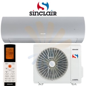 Sinclair Terrel SIH-12BITS + SOH-12BIT srebrni zidni split klima uređaj