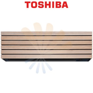 Toshiba Super DAISEIKAI™ 10 RAS-B13S4KVDG-E unutarnja jedinica boje drveta