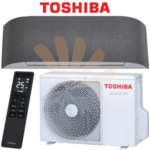 Toshiba Haori RAS-B10N4KVRG-E + RAS-10J2AVSG-E1 Dark Gray klima uređaj